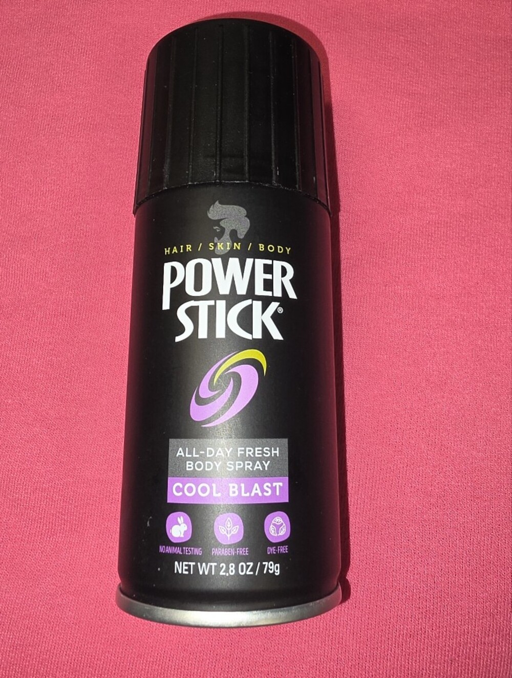 Cool Blast All-Day Fresh Body Spray — Black
